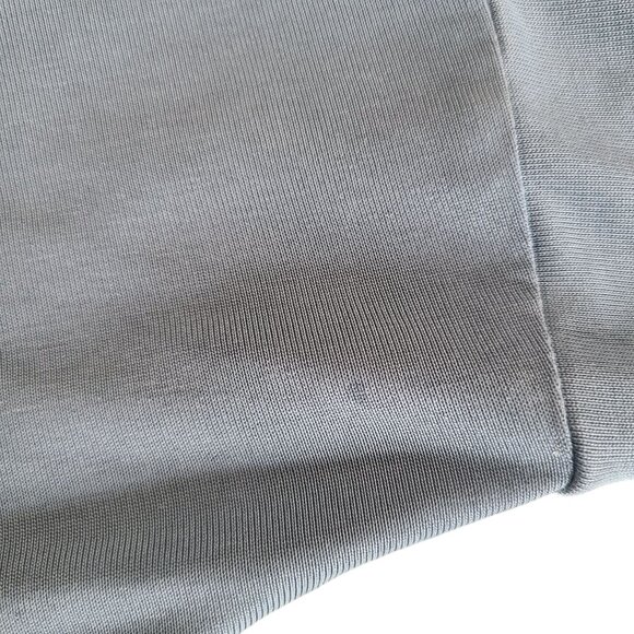 Chicos Women's Size L Blue Dolman Sleeve V-Neck Top Modal Poly Blend Size 2 - Picture 5 of 8